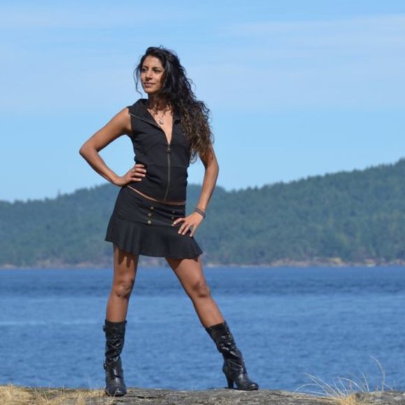 Maha Devi Design - Raya vest - Teal - size M - Picture 2 of 6